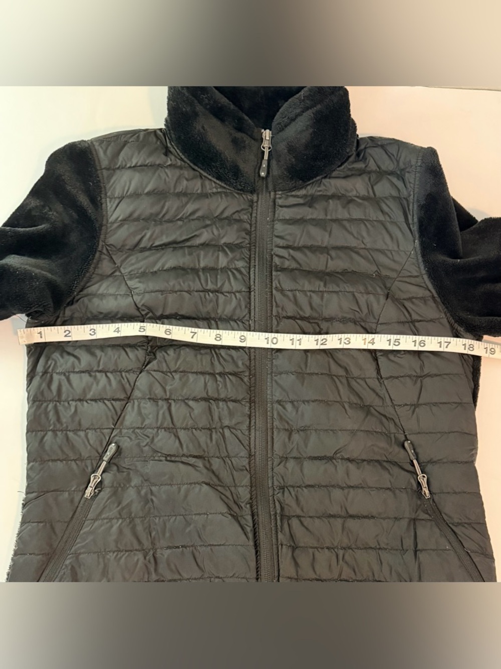 32 Degrees Heat Mixed Media Plush Quilted Jacket - Picture 6 of 6